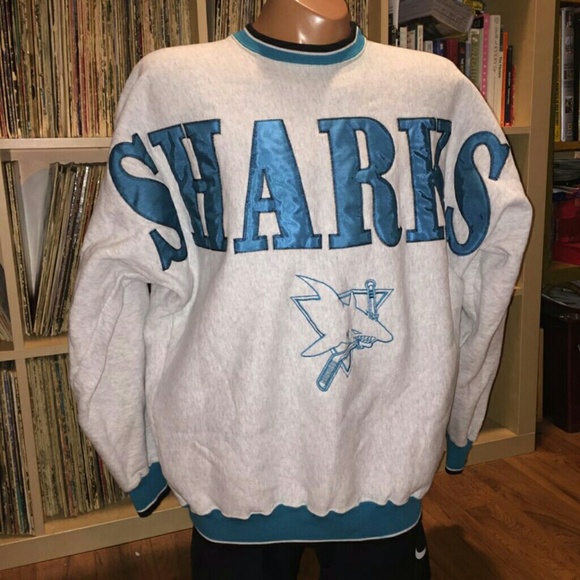 san jose sharks crewneck sweatshirt